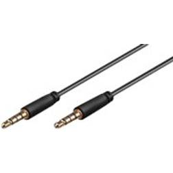 MicroConnect 4-pole 3.5mm - 3.5mm