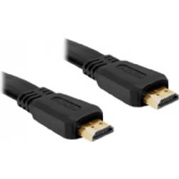 DeLock Flat HDMI - HDMI 1m