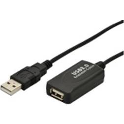 Digitus Active USB A - USB A M-F 2.0 5m