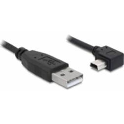 DeLock USB A - USB Mini-B (angled) 2.0 1m
