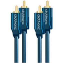 ClickTronic Casual 2RCA - 2RCA 2m