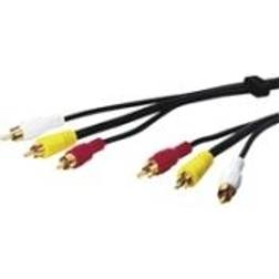 Goobay Gold 3RCA - 3RCA 1.5m