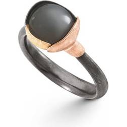 Ole Lynggaard Lotus Ring 1 - Gold/Rose Gold/Silver/Moonstone