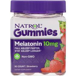 Natrol Melatonin Gummies Strawberry 10mg 90 Stk.