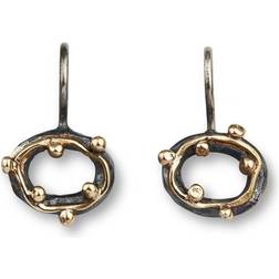 ByBirdie Zeus Earrings - Silver/Gold