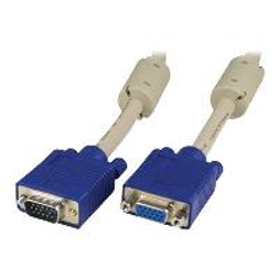 Deltaco VGA - VGA (without pin-9) M-F 5m