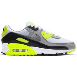 Nike Air Max 90 W - White/Particle Grey/Volt