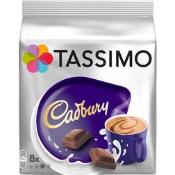 Tassimo Cadbury Hot Chocolate 8pcs 1Paquet