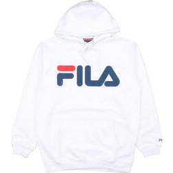 Fila Classic Logo Hoodie - Bright White