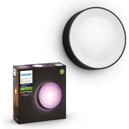 Philips Hue Applique LED White Color 15W iP44 Nero Plafoniera da Parete 22cm