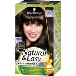 Schwarzkopf Natural & Easy #583 Frostig Mörkbrun