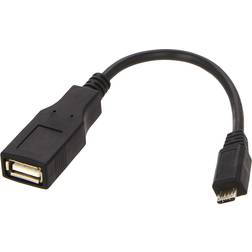 Conceptronic CAVO OTG USB A-USB Micro-B 2.0 M-F 0.2m