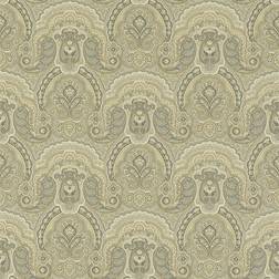 Ralph Lauren Home Tapete Crayford Paisley von Stone beige