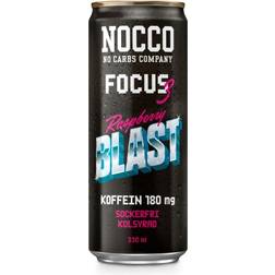Nocco Focus 3 Raspberry Blast 330ml 1 st