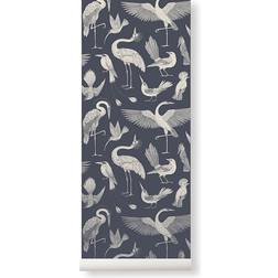 Ferm Living Tapetti Katie Scott Birds, sininen
