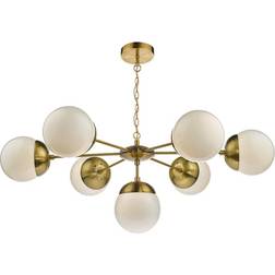 Dar Lighting Bombazine Pendant Lamp 94cm