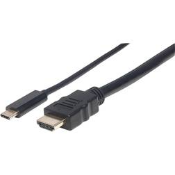 Manhattan USB C-HDMI 3.1 1m