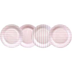 Jabadabado Plates Pink 8-pack