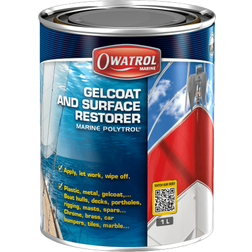 Owatrol Elimine la rouille sur l'inox, ravive les gelcoats marine polytrol 1 litre