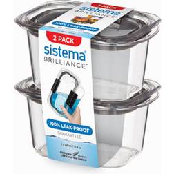 Sistema Brilliance Kitchen Container 2pcs 0.38L