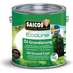 Saicos 3479 Ecoline Ground Coat Träolja Grå 2.5L