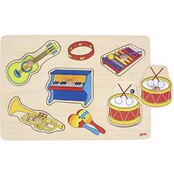 Goki Music with Instrument Sounds Puzzle 5 Pieces