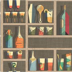 Cole & Son Cocktails Wallpaper Fornasetti Senza Tempo Roll Multi