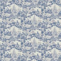 Lim & Handtryck Skeppsmotiv - Blue (x137-40)