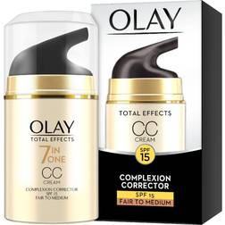 Olay Total Effects 7 in 1 CC Cream Complexion Corrector Spf15 Fair To Medium 50ml