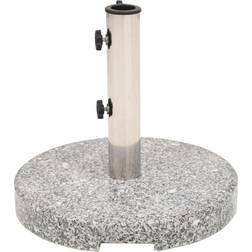 vidaXL Parasol Base Granite Round 20 kg 22kg