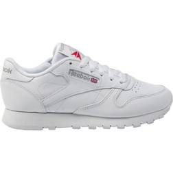 Reebok Classic Leather Bajas - Multicolor White Red