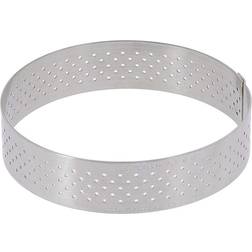 De Buyer Straight Edge Perforated Kagering 15.5 cm