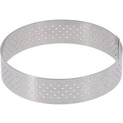 De Buyer Straight Edge Perforated Pastry Ring 15.5 cm