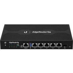 Ubiquiti EdgeRouter 6P 6-Port Gigabit Router with 1 SFP Nero