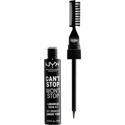 NYX Can't Stop Won't Stop Longwear Brow Kit Ash Brown