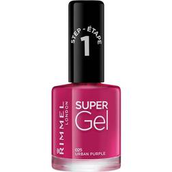 Rimmel Super Gel Nail Polish #025 Urban Purple 12ml