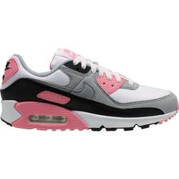 Nike Air Max 90 W - White/Particle Grey/Light Smoke Grey/Rose Pink