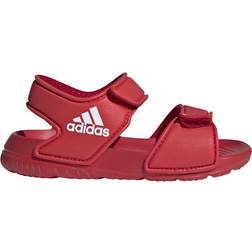 Adidas AltaSwim Sandalen en Sloffen - Cloud White/Rood