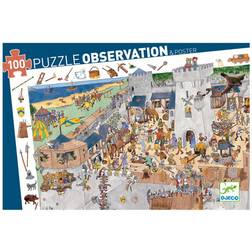 Djeco Puzzle Observation Castle 100 Pieces