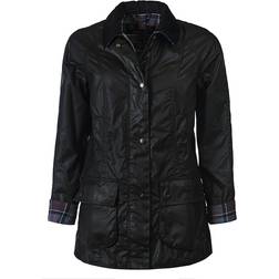 Barbour Beadnell Wax Jacket - Black