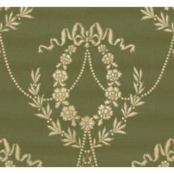 Lim & Handtryck Hovkonditoriet - Green/Gold (x121-54)