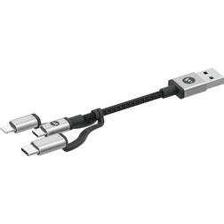 Mophie USB A-Lightning/USB B Micro/USB C