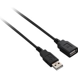V7 USB A-USB A 2.0 M-F 1.8m