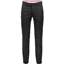 Meyer Bonn Feingabardine Bi-Stretch Chinos - Black