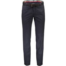 Meyer Bonn Wool-Look Chinos - Blue