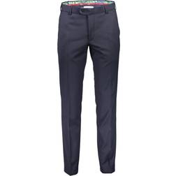 Meyer Bonn Feingabardine Bi-Stretch Chinos - Navy