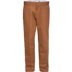 Dickies 873 Slim Fit Straight Leg Work Pants - Brown Duck