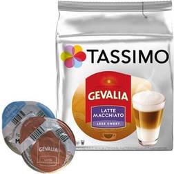 Tassimo Gevalia Latte Macchiato Less Sweet 16stk