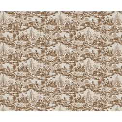 Lim & Handtryck Skeppsmotiv - Brown (x137-23)
