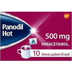 Panodil Hot 500mg 10 stk Portionspose